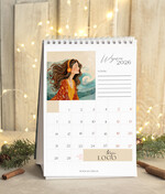 Prezenty oferta dla Firm kalendarze  Prezenty firmowe upominki biznesowe kalendarz stojący A5, prezent dla pracowników dla klientów kalendarz na biurko10