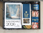 Prezenty oferta dla Firm kalendarze  Prezenty świąteczne dla klientów zestaw z kalendarzem, Upominek biznesowy terminarz z Logo firmy , Prezent firmowy dla Klientów box kosz prezentowy1