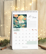 Prezenty oferta dla Firm kalendarze  Prezenty firmowe upominki biznesowe kalendarz stojący A5, prezent dla pracowników dla klientów kalendarz na biurko5