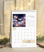 Prezenty oferta dla Firm kalendarze  Prezenty firmowe upominki biznesowe kalendarz stojący A5, prezent dla pracowników dla klientów kalendarz na biurko10