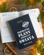 prezenty dla niego kalendarze fajny prezent pod choinkę dla brata Terminarz dzienny - Kalendarz z nadrukiem na okladce - Twoj nadruk0