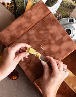 Albumy ślubne Pudełka na zdjęcia  pudełko na zdjęcia welurowe pudełko na zdjęcia ślubne, pamiątka ślubu, pudełko od fotografa dla pary młodej, pamiątkowe pudełko na zdjecia slubne, złote napisy na pudełku3