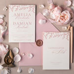 Zaproszenia ślubne Proste i Nowoczesne  minimalistyczne zaproszenia ślubne, proste zaproszenia na ślub i wesele, proste zaproszenia slubne, proste wzory zaproszeń na ślub cywilny 1