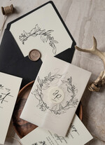 Zaproszenia ślubne Proste i Nowoczesne  nowoczesne eleganckie zaproszenia slubne minimalistyczne zaproszenia na ślub i wesele delikatne zaproszenia slubne, proste i nowoczesne wzory zaproszeń ślubnych3