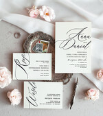 Zaproszenia ślubne Proste i Nowoczesne  nowoczesne zaproszenia slubne, proste zaproszenia na ślub, delikatne zaproszenia slubne, zaproszenia na slub z welurową kopertą, proste wzory zaproszeń ślubnych1