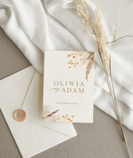 Zaproszenia ślubne Proste i Nowoczesne  proste zaproszenia ślubne, minimalistyczne zaproszenia na ślub i wesele, delikatne zaproszenia slubne, proste wzory zaproszeń ślubnych, składane zaproszenia ślubne1