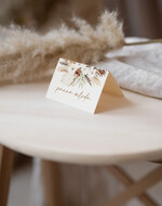 Winietki Nowoczesne prosta forma  wizytówki na stół weselny, eleganckie winietki na stół weselny, wizytówki ślubne, nowoczesne wizytówki na stoły weselne, rustykalne winietki na stol weselny0