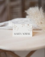 Winietki Nowoczesne prosta forma  winietki na stół weselny, wizytówki ślubne, nowoczesne wizytówki na stoły weselne, winietki na stol weselny2