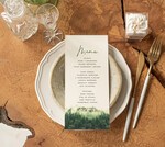 Menu Nowoczesne prosta forma  eleganckie menu na stoły weselne, karta dań na wesele, proste menu weselne w kolorze ecru, karta dań weselnych, menu weselne, plan podawania posiłków1