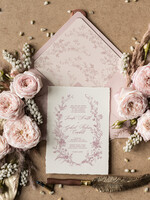 Zaproszenia ślubne Wydzierane Brzegi delikatne zaproszenia ślubne, wydzierane zaproszenia ślubne, eleganckie zaproszenia na ślub, rustykalne zaproszenia slubne, zaproszenia ślubne ze wstążką  1