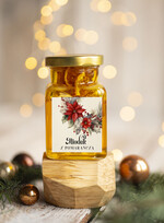 Prezenty oferta dla Firm MIODY KONFITURY SOKI Drobne prezenty świąteczne dla klientów biznesowych, prezenty dla firm z miodem, prezent biznesowy, upominki dla pracowników od firmy miód z pomarańczą0