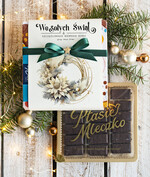 Prezenty oferta dla Firm CZEKOLADA/ pralinki/ bomboniery czekoladki ptasie mleczko bombonierka na prezent świąteczny z logo, Drobne prezenty dla firm świąteczne czekoladki z życzeniami, Bombonierka świąteczna z życzeniami, drobne upominki na święta dla pracowników, świąteczne gadżety kontrahentów0