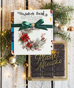 Prezenty oferta dla Firm CZEKOLADA/ pralinki/ bomboniery czekoladki ptasie mleczko bombonierka na prezent świąteczny z logo, Drobne prezenty dla firm świąteczne czekoladki z życzeniami, Bombonierka świąteczna z życzeniami, drobne upominki na święta dla pracowników, świąteczne gadżety kontrahentów0