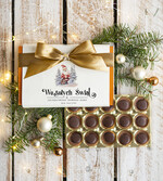 Prezenty oferta dla Firm CZEKOLADA/ pralinki/ bomboniery czekoladki bombonierka na prezent świąteczny z logo,  Drobne prezenty dla firm świąteczne czekoladki z życzeniami, Bombonierka świąteczna z życzeniami, drobne upominki na święta dla pracowników, świąteczne gadżety  kontrahentów0