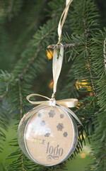 Prezenty oferta dla Firm Bombki ZAWIESZKI na choinkę Prezent Biznesowy Na Święta Bombka gwiazdeczki  z Logo Choinka z logo dla firm idealny upominek B2B3