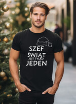 prezenty dla niego świąteczne - pod choinkę śmieszne koszulki na prezent dla chłopaka pod choinkę, Tshirt koszulka na prezent bożonarodzeniowy dla niego, pomysł na prezent dla męża koszulka  T- Shirt z napisem, kreatywny świąteczny prezent dla dziadka - koszulka z napisem0