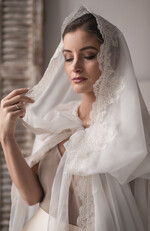 Panna Młoda Bolerka bolerka, narzutki, sweterki szyfonowy płaszcz ślubny, cienki płaszcz ślubny, narzutka ślubna ecru, płaszcz do sukni ślubnej7