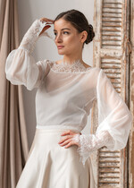 Panna Młoda Bolerka bolerka, narzutki, sweterki ślubna pelerynkaeleganckie bolerko ślubne, koronkowe bolerko do sukni ślubnej, delikatne bolerko ślubne, koronkowa narzutka ślubne 8