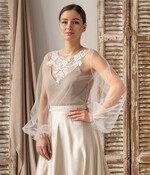 Panna Młoda Bolerka bolerka, narzutki, sweterki koronkowe bolerko ślubne, koronkowe bolerko do sukni ślubnej, delikatne bolerko ślubne, koronkowa narzutka ślubne, 3