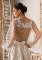 Panna Młoda Bolerka bolerka, narzutki, sweterki koronkowe bolerko ślubne, koronkowe bolerko do sukni ślubnej, delikatne bolerko ślubne, koronkowa narzutka ślubne, 5