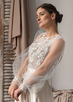 Panna Młoda Bolerka bolerka, narzutki, sweterki koronkowe bolerko ślubne, koronkowe bolerko do sukni ślubnej, delikatne bolerko ślubne, koronkowa narzutka ślubne 10