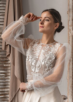 Panna Młoda Bolerka bolerka, narzutki, sweterki koronkowe bolerko ślubne, koronkowe bolerko do sukni ślubnej, delikatne bolerko ślubne, koronkowa narzutka ślubne 11