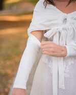 Panna Młoda Bolerka bolerka, narzutki, sweterki ciepłe bolerko z weluru, Welurowe Miekkie Bolerko Ślubne, Etola na jesienny ślub, Narzutka do sukni ślubnej z weluru, bolerko ślubne z weluru15