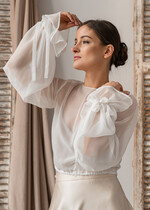 Panna Młoda Bolerka bolerka, narzutki, sweterki piekne bolerko ślubne z koronką na plecach, koronkowe bolerko do sukni ślubnej, delikatne bolerko ślubne, koronkowa narzutka ślubne10