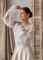 Panna Młoda Bolerka bolerka, narzutki, sweterki piekne bolerko ślubne z koronką na plecach, koronkowe bolerko do sukni ślubnej, delikatne bolerko ślubne, koronkowa narzutka ślubne5