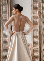 Panna Młoda Bolerka bolerka, narzutki, sweterki śliczne bolerko ślubne z koronką, koronkowe bolerko do sukni ślubnej, delikatne bolerko ślubne, koronkowa narzutka ślubne 12