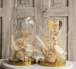 Prezenty, Podziękowania dla Rodziców Kompozycje Kwiatowe / Flowerboxy ślubne podziekowania dla rodzicow prezent dla mamy i taty na wesele kwiaty w kopule kompozycja z kwiatów suszonych pomysł na prezent dla rodziców, wieczne róże12