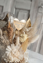 Prezenty, Podziękowania dla Rodziców Kompozycje Kwiatowe / Flowerboxy ślubne podziekowania dla rodzicow prezent dla mamy i taty na wesele kwiaty w kopule kompozycja z kwiatów suszonych pomysł na prezent dla rodziców, wieczne róże9