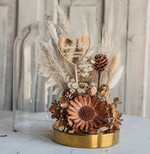 Prezenty dla Mamy flowerboxy, box ze słodyczami  prezent na dzień mamy, kwiaty w szklanej kopule, pomysł na prezent dla mamy, Szklana kopuła dekoracja suszone kwiaty, Suszone Kwiaty W Szkle4
