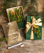 Prezenty Oferta dla Salonów BEAUTY voucher bozonarodzeniowy prezent Prezent dla klientek na święta Voucher, Voucher podarunkowy dla klientów salonu fryzjerskiego bożonarodzeniowy prezent voucher welurowe pudełko - lustrzany voucher na prezent dla niej4