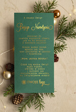 Prezenty Oferta dla Salonów BEAUTY drobne prezenty słodkości miody ciasteczka świąteczna kawa podziękowania dla klientki salonu kosmetycznego, prezent od fryzjerki dla klientek, upominek  bożonarodzeniowy gadzet od stylistki rzes1