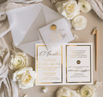 Zaproszenia na Komunię dla Dziewczynki dziewczynka  Złote Zaproszenia Komunijne Dla Dziewczynki, Zaproszenia Na Pierwszą Komunię ,Złote Zaproszenie Na Komunię, Składane złote zaproszenia komunijne1