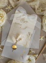 Zaproszenia na Komunię  dziewczynka  Eleganckie zaproszenia komunijne dla dziewczynki, zaproszenia na komunię z kwiatami, złote zaproszenia na komunię, zaproszenia na Pierwszą Komunię1