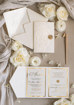 Zaproszenia na Komunię dla Dziewczynki dziewczynka  Nowoczesne zaproszenia na Komunię, Złote Zaproszenia na Komunię dla dziewczynki, Eleganckie zaproszenia Komunijne ze złotymi literami12