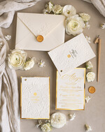 Zaproszenia na Komunię dla Dziewczynki dziewczynka  Oryginalne zaproszenia na Komunię, Tłoczone zaproszenia na Komunię, Złote Zaproszenia na Komunię dla dziewczynki, Eleganckie zaproszenia Komunijne ze złotymi literami1