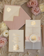 Zaproszenia na Komunię dla Dziewczynki dziewczynka  różowe delikatne zaproszenie Komunijne, eleganckie zaproszenia na Komunię , Złote Zaproszenia na Komunię dla dziewczynki, zaproszenia Komunijne ze złotymi literami2