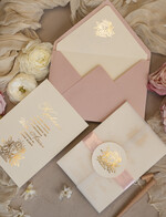 Zaproszenia na Komunię dla Dziewczynki dziewczynka  różowe delikatne zaproszenie Komunijne, eleganckie zaproszenia na Komunię , Złote Zaproszenia na Komunię dla dziewczynki, zaproszenia Komunijne ze złotymi literami6