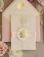 Zaproszenia na Komunię  dziewczynka  różowe delikatne zaproszenie Komunijne, eleganckie zaproszenia na Komunię , Złote Zaproszenia na Komunię dla dziewczynki, zaproszenia Komunijne ze złotymi literami9