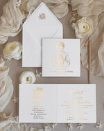 Zaproszenia na Komunię dla Chłopca chłopiec złote lub srebrne ręcznie robione zaroszenia komunijne nietypowe zaproszenie na komunie personalizowane zaproszenia Komunijne proste zaproszenie na komunię dla chłopca3