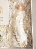 Pamiątki Prezenty na komunię  boxy prezentowe Ręcznie robiony aniołek na Komunię Świętą, wyjątkowa pamiątka Pierwszej Komunii Świętej, prezent na Pierwszą Komunię Świętą dla dziewczynki4