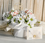 Pamiątki Prezenty na komunię  boxy prezentowe Zestaw Prezentowy od Chrzestnych na Pierwszą komunię, Flowerbox Komunijny opakowanie na pieniądze2