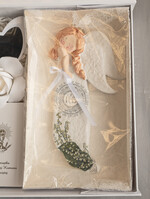 Pamiątki Prezenty na komunię  boxy prezentowe Ręcznie robiony aniołek na Komunię Świętą, wyjątkowa pamiątka Pierwszej Komunii Świętej, prezent na Pierwszą Komunię Świętą dla dziewczynki 1