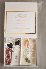 Pamiątki Prezenty na komunię  boxy prezentowe Ręcznie robiony aniołek na Komunię Świętą, wyjątkowa pamiątka Pierwszej Komunii Świętej, prezent na Pierwszą Komunię Świętą dla dziewczynki 5