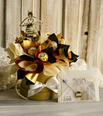 Pamiątki Prezenty na komunię  boxy prezentowe Zestaw Prezentowy od Chrzestnych na Pierwszą komunię, Flowerbox Komunijny opakowanie na pieniądze11