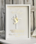 Pamiątki Prezenty na komunię  pamiątki na komunie  Pamiątka Pierwszej Komunii orbrazek z życzeniami Personalizowane pudełko na Prezent6