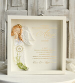 Pamiątki Prezenty na komunię  pamiątki na komunie  Pamiątka Pierwszej Komunii orbrazek z życzeniami Personalizowane pudełko na Prezent4